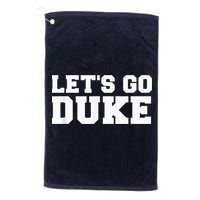 Let's Go Duke Golf Towel