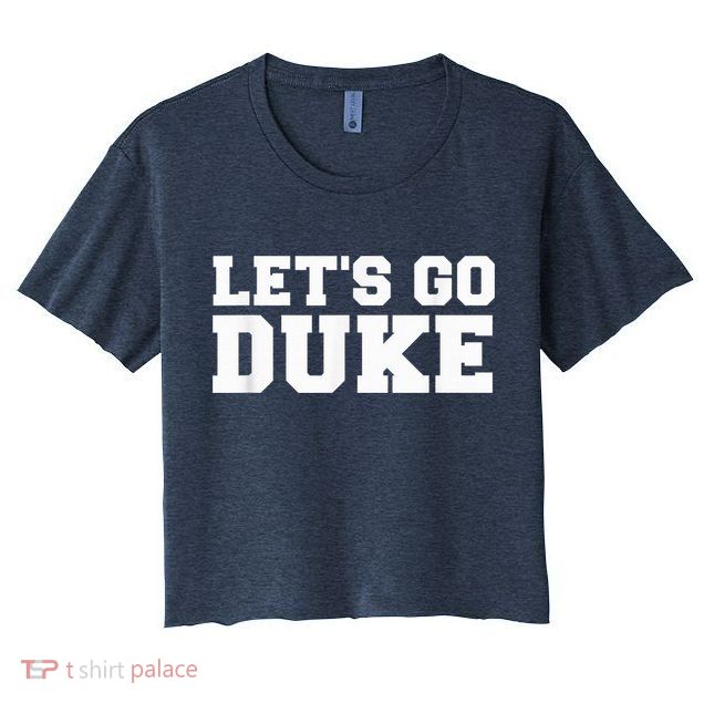 Let's Go Duke Crop Top