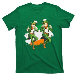 Leprechaun Gridy Dance St Patricks Day T-Shirt