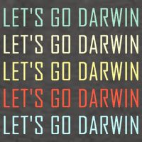 Lets Go Darwin Funny Sarcastic Trending Political Vector Backpack