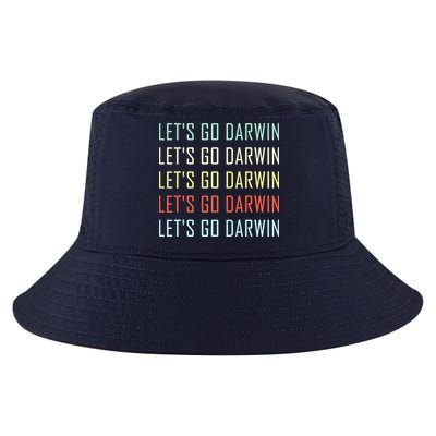 Lets Go Darwin Funny Sarcastic Trending Political Cool Comfort Performance Bucket Hat