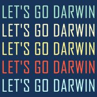 Lets Go Darwin Funny Sarcastic Trending Political Mesh Reversible Basketball Jersey Tank
