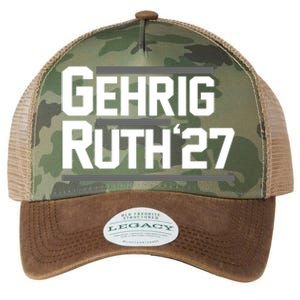 Lou Gehrig Day Lou Gehrig Ruth27 Legacy Tie Dye Trucker Hat