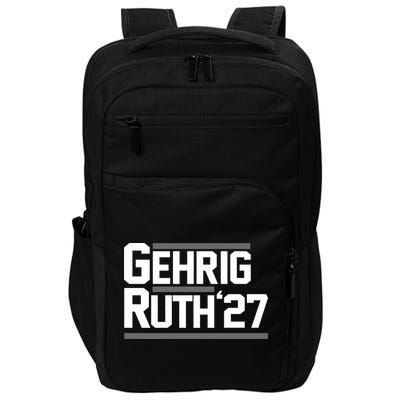 Lou Gehrig Day Lou Gehrig Ruth27 Impact Tech Backpack