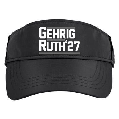 Lou Gehrig Day Lou Gehrig Ruth27 Adult Drive Performance Visor
