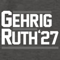 Lou Gehrig Day Lou Gehrig Ruth27 Vector Backpack