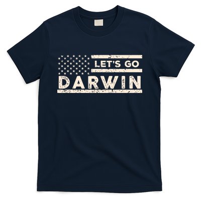 Lets Go Darwin US Flag Vintage T-Shirt