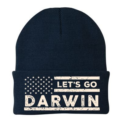 Lets Go Darwin US Flag Vintage Beanie