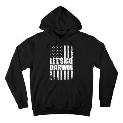 Lets Go Darwin American Flag Tall Hoodie