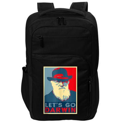 Lets Go Darwin Funny Sarcastic Hope Style Impact Tech Backpack