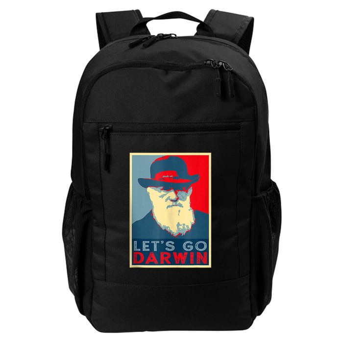 Lets Go Darwin Funny Sarcastic Hope Style Backpack