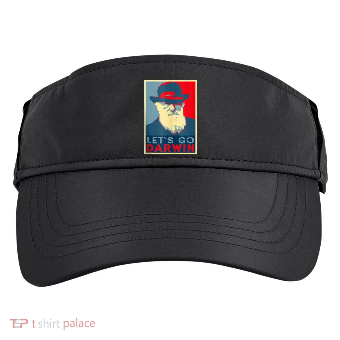 Lets Go Darwin Funny Sarcastic Hope Style Adult Drive Performance Visor