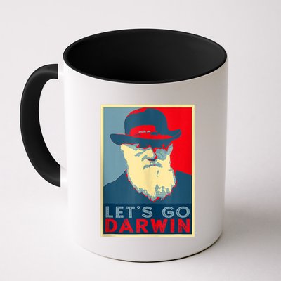 Lets Go Darwin Funny Sarcastic Hope Style Mug