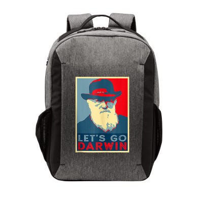Lets Go Darwin Funny Sarcastic Hope Style Vector Backpack