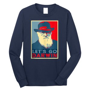 Lets Go Darwin Funny Sarcastic Hope Style Long Sleeve Shirt