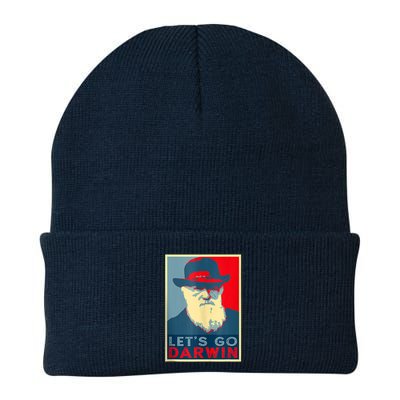 Lets Go Darwin Funny Sarcastic Hope Style Beanie