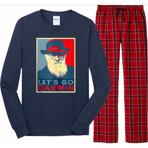 Lets Go Darwin Funny Sarcastic Hope Style Long Sleeve Pajama Set