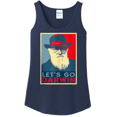 Lets Go Darwin Funny Sarcastic Hope Style Ladies Essential Tank