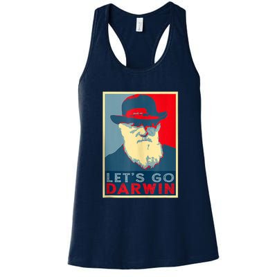 Lets Go Darwin Funny Sarcastic Hope Style Womens Tank Top