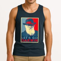Lets Go Darwin Funny Sarcastic Hope Style Tank Top
