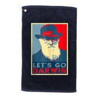 Lets Go Darwin Funny Sarcastic Hope Style Golf Towel