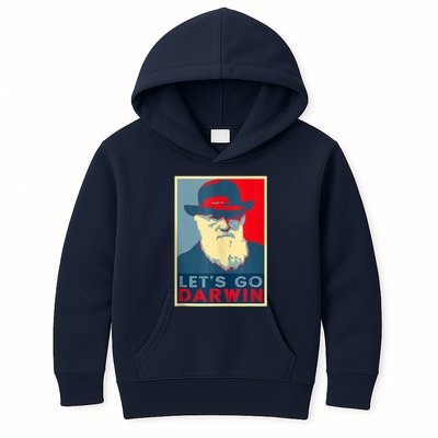 Lets Go Darwin Funny Sarcastic Hope Style Kids Hoodie