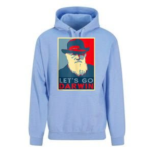 Lets Go Darwin Funny Sarcastic Hope Style Unisex Surf Hoodie