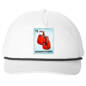 Los Guantes De Boxeo Mexican Boxing Gloves Cards Snapback Five-Panel Rope Hat