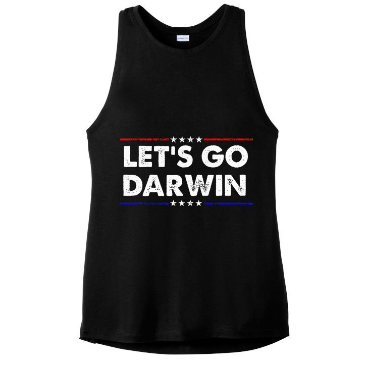 LetS Go Darwin Ladies PosiCharge Tri-Blend Wicking Tank