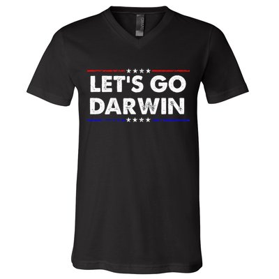 LetS Go Darwin V-Neck T-Shirt