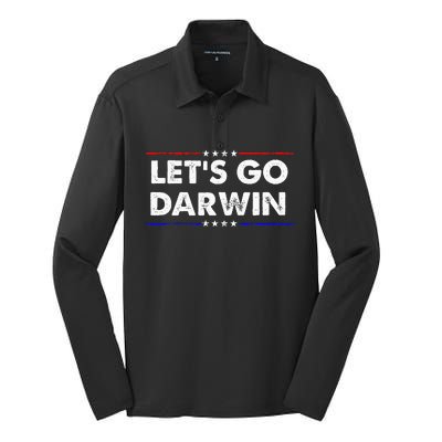 LetS Go Darwin Silk Touch Performance Long Sleeve Polo