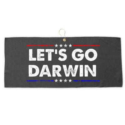 LetS Go Darwin Large Microfiber Waffle Golf Towel