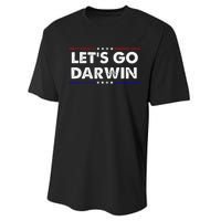 LetS Go Darwin Performance Sprint T-Shirt