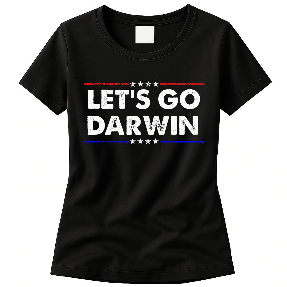 LetS Go Darwin Womens T-Shirt