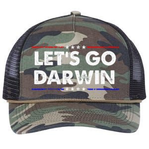 LetS Go Darwin Retro Rope Trucker Hat Cap