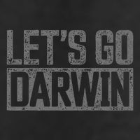 lets go darwin   grey distressed lets go darwin Beanie