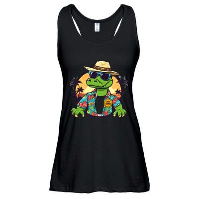 Later Gator Design Florida Merch Chomp Funny Gifts Ladies Essential Flowy Tank