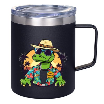 Later Gator Design Florida Merch Chomp Funny Gifts 12oz Stainless Steel Coffee Mug