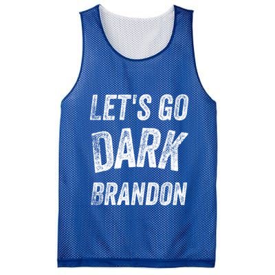 LetS Go Dark Brandon Gift Mesh Reversible Basketball Jersey Tank