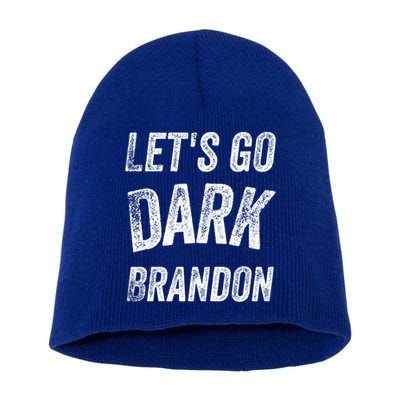 LetS Go Dark Brandon Gift Short Acrylic Beanie