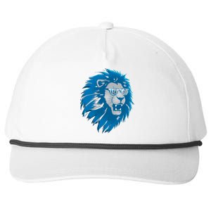 Lets Go Detroit Football Sports Fan Snapback Five-Panel Rope Hat