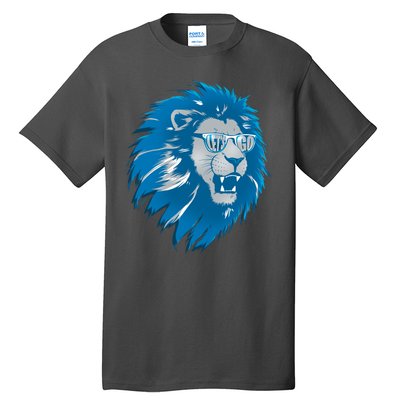 Lets Go Detroit Football Sports Fan Tall T-Shirt