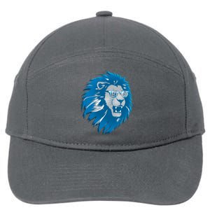 Lets Go Detroit Football Sports Fan 7-Panel Snapback Hat