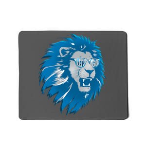 Lets Go Detroit Football Sports Fan Mousepad