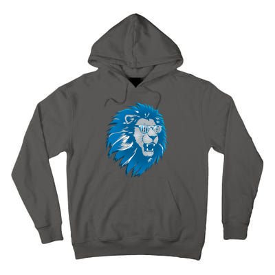 Lets Go Detroit Football Sports Fan Tall Hoodie