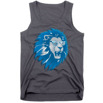 Lets Go Detroit Football Sports Fan Tank Top