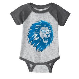 Lets Go Detroit Football Sports Fan Infant Baby Jersey Bodysuit