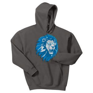 Lets Go Detroit Football Sports Fan Kids Hoodie