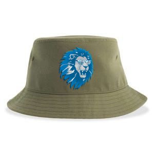 Lets Go Detroit Football Sports Fan Sustainable Bucket Hat