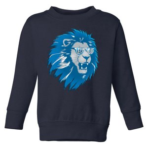 Lets Go Detroit Football Sports Fan Toddler Sweatshirt